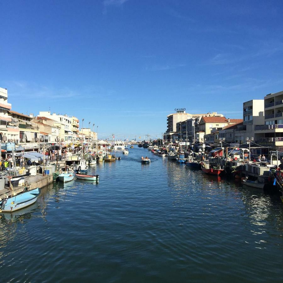 Meuble De Tourisme Classe, Climatisation, Pieds Dans L'Eau Palavas-les-Flots Exterior foto